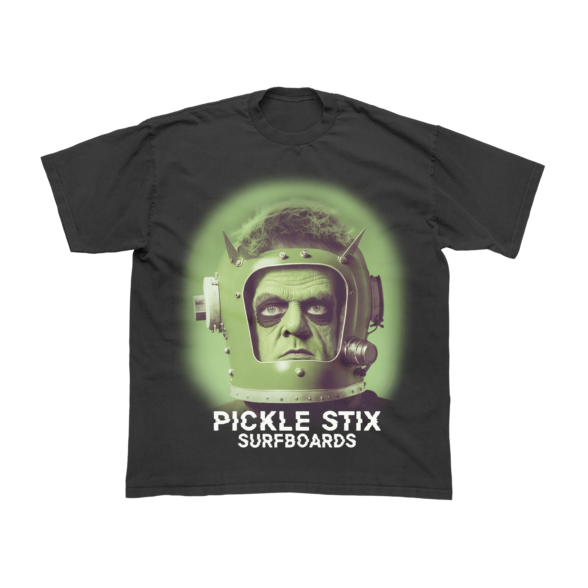 Spaceman Black T-Shirt