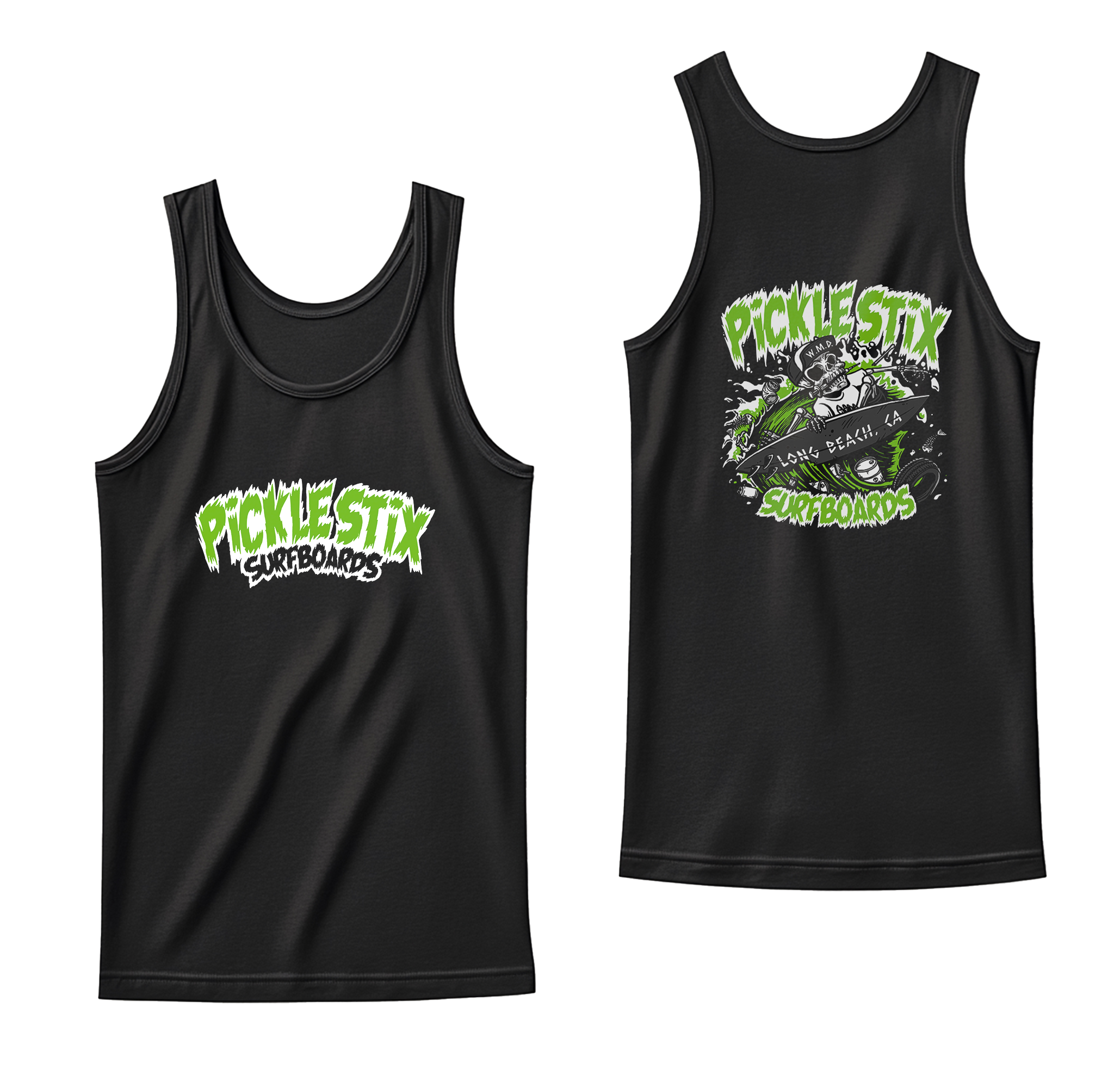Biohazard Black Tank Top