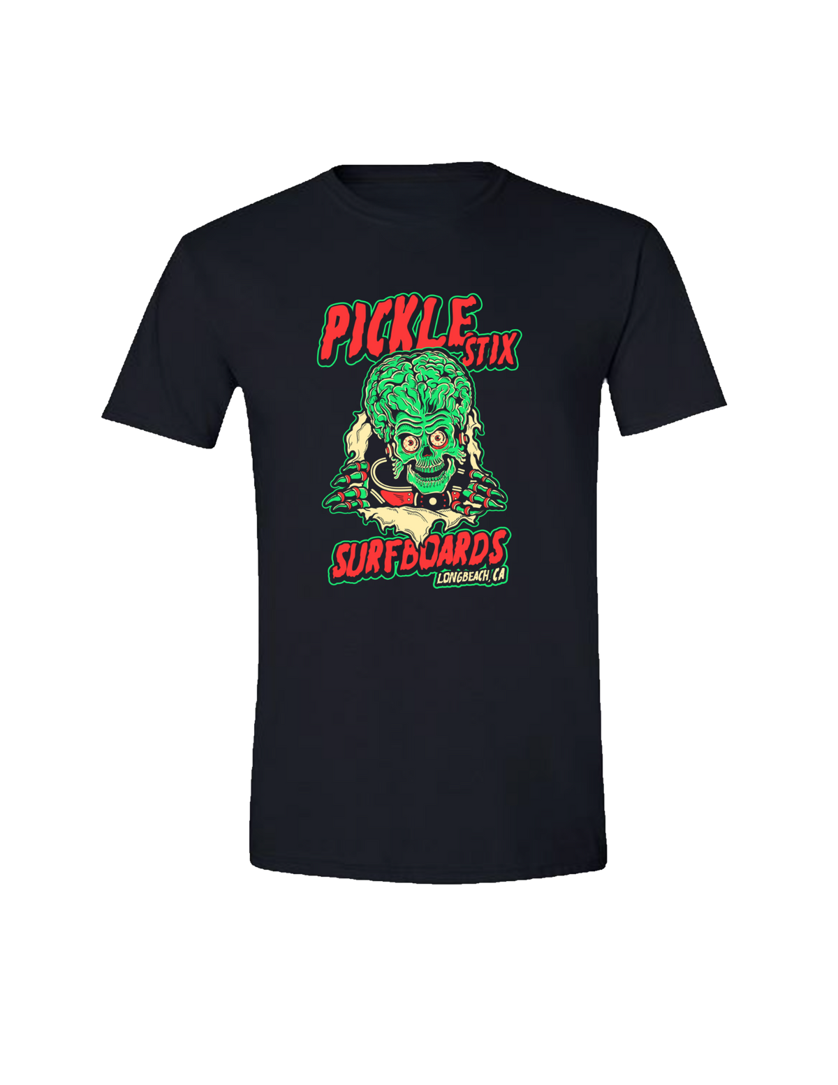 Mars Attacks Black T-Shirt