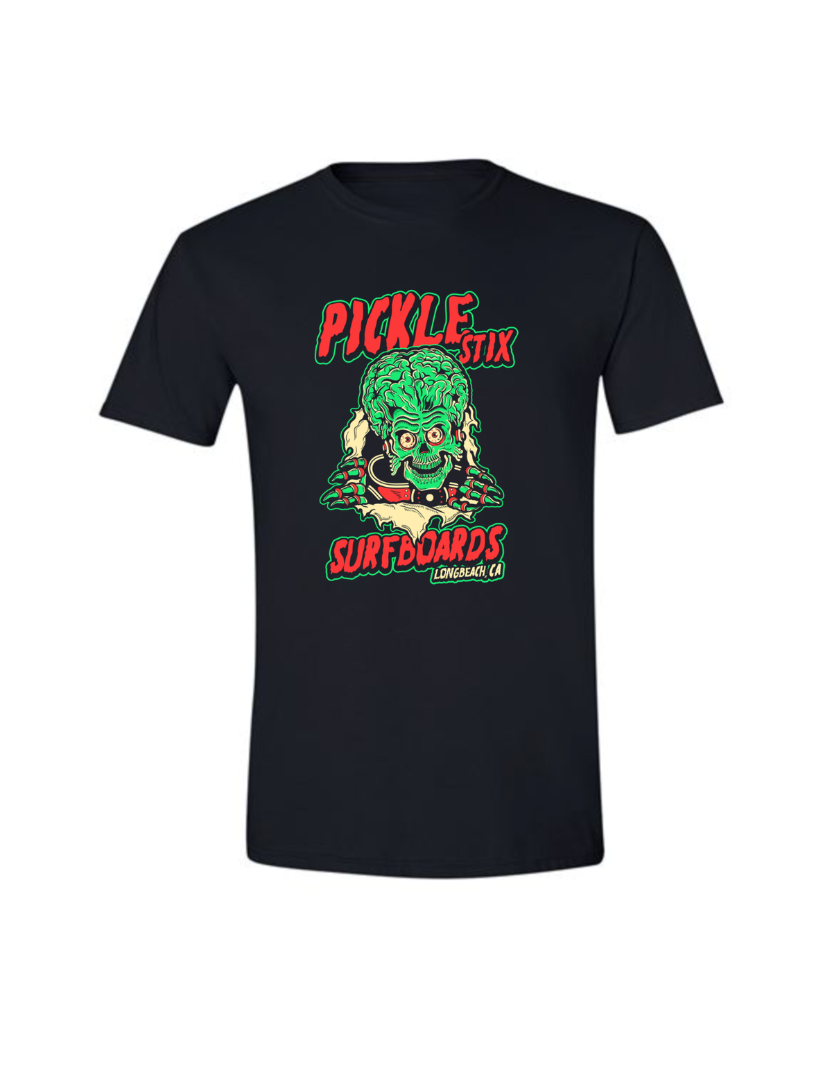 Mars Attacks Black T-Shirt